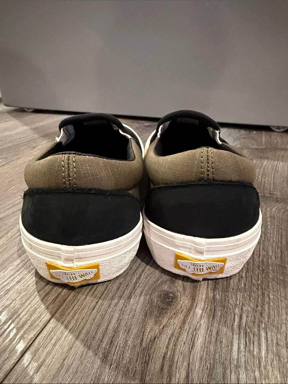 VANS Slip-On Pro, Mens Size 6.5 / Womens 8, Surplus Black Military